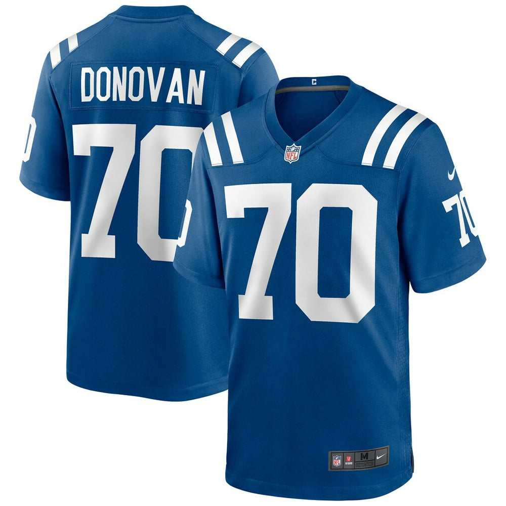 Art Donovan Indianapolis Colts Game Retired Player Jersey Royal - Nike