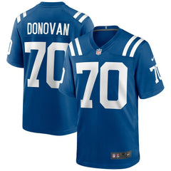 Art Donovan Indianapolis Colts Game Retired Player Jersey Royal - Nike