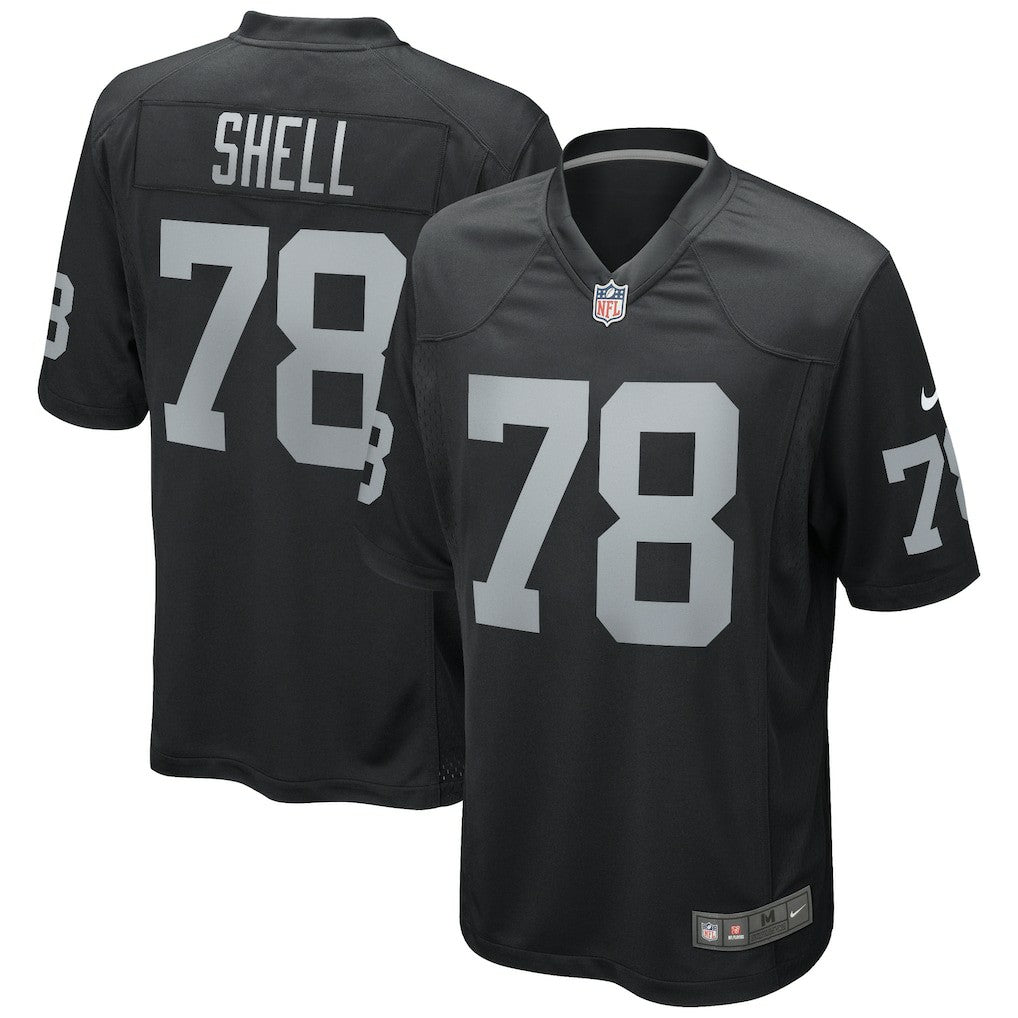 Art Shell Las Vegas Raiders Game Retired Player Jersey - Black | NFL Jerseys