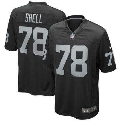 Art Shell Las Vegas Raiders Game Retired Player Jersey - Black | NFL Jerseys