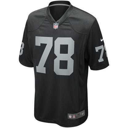 Art Shell Las Vegas Raiders Game Retired Player Jersey - Black | NFL Jerseys