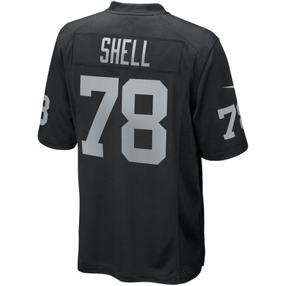 Art Shell Las Vegas Raiders Game Retired Player Jersey - Black | NFL Jerseys