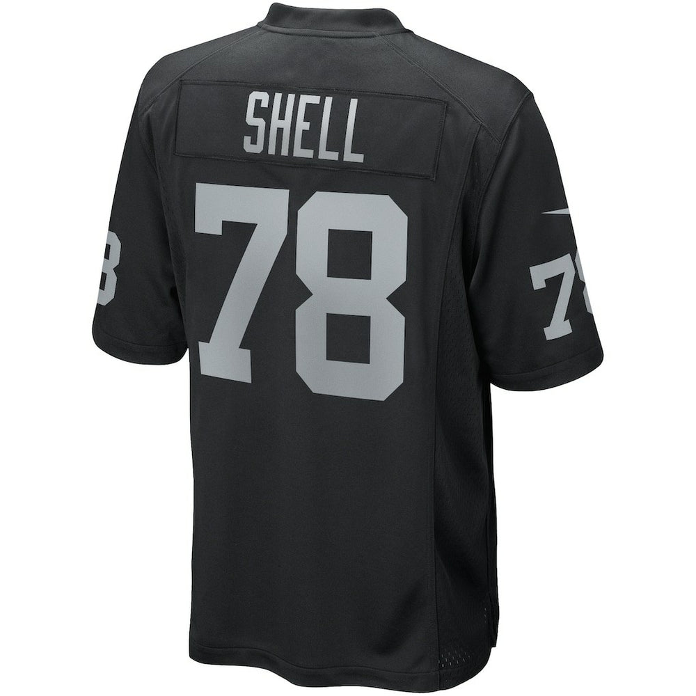 Art Shell Las Vegas Raiders Game Retired Player Jersey Black - Nike