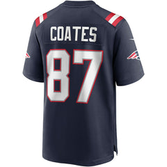 Ben Coates New England Patriots Game Retired Player Jersey Navy - Nike