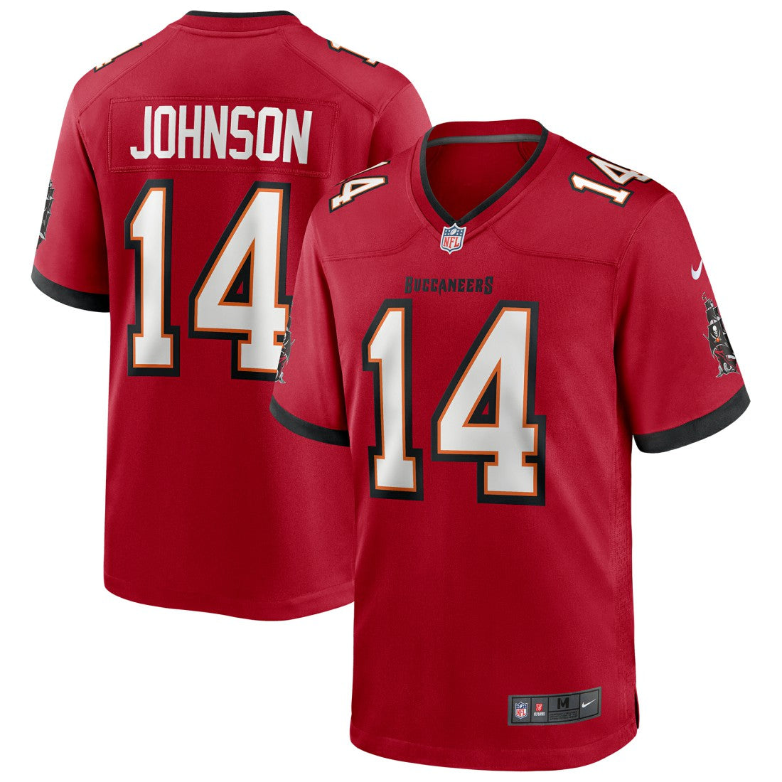 Brad Johnson Tampa Bay Buccaneers Game Retired Player Jersey Red - Nike