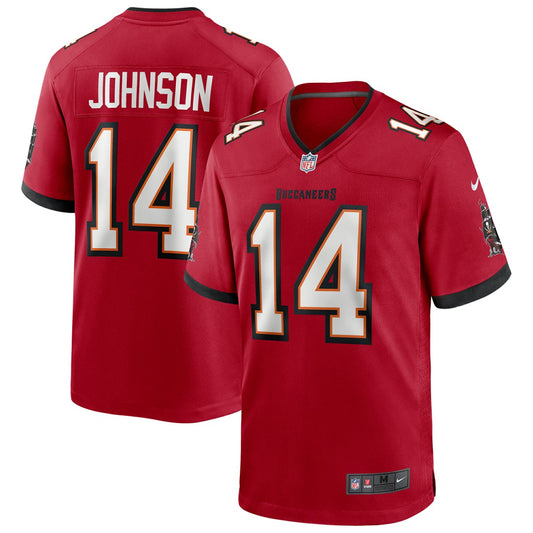 Brad Johnson Tampa Bay Buccaneers Game Retired Player Jersey - Red | NFL Jerseys
