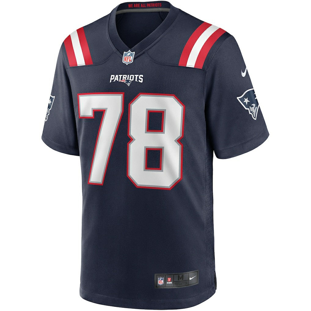 Bruce Armstrong New England Patriots Game Retired Player Jersey Navy - Nike