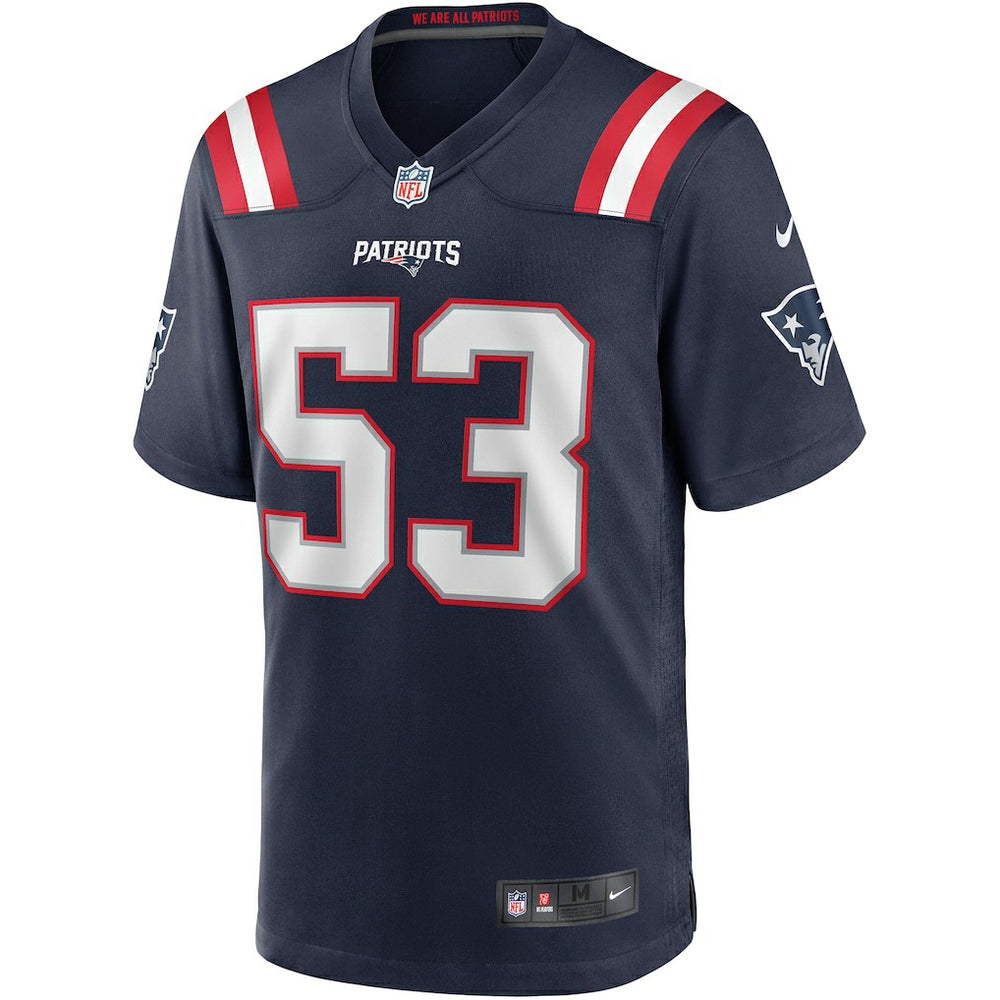 Chris Slade New England Patriots Game Retired Player Jersey Navy - Nike