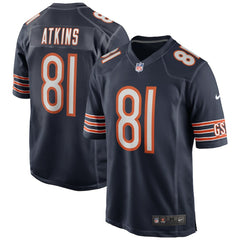 Doug Atkins Chicago Bears Game Retired Player Jersey Navy - Nike