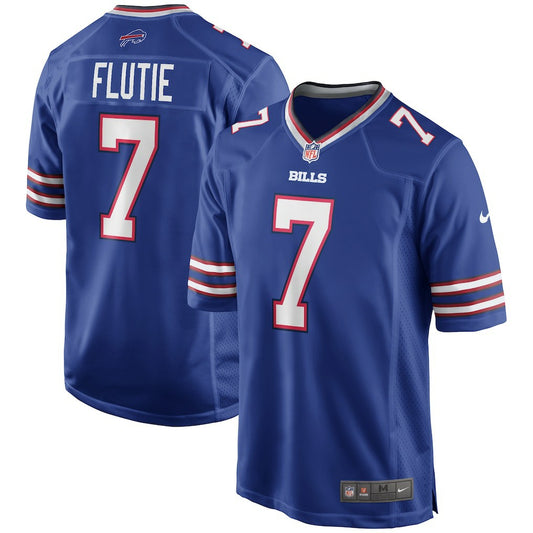 Doug Flutie Buffalo Bills Game Retired Player Jersey - Royal | NFL Jerseys
