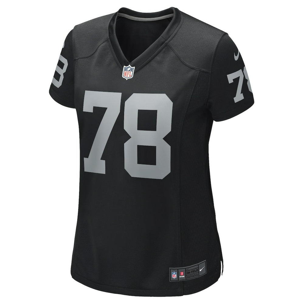 Art Shell Las Vegas Raiders Women's Game Retired Player Jersey Black - Nike