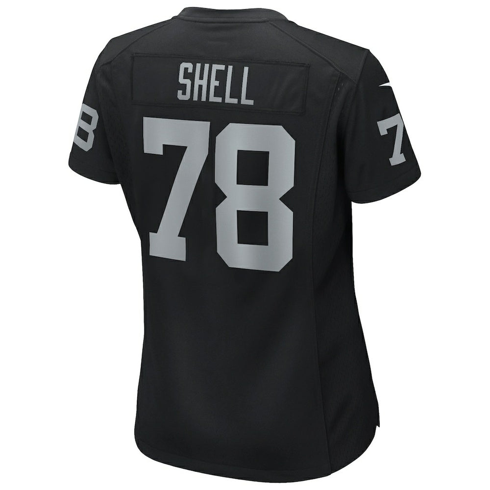 Art Shell Las Vegas Raiders Women's Game Retired Player Jersey Black - Nike