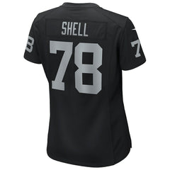 Art Shell Las Vegas Raiders Women's Game Retired Player Jersey Black - Nike