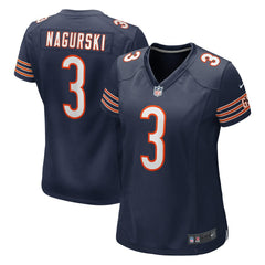 Bronko Nagurski Chicago Bears Women's Game Retired Player Jersey Navy - Nike
