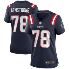 Bruce Armstrong New England Patriots Women's Game Retired Player Jersey Navy - Nike