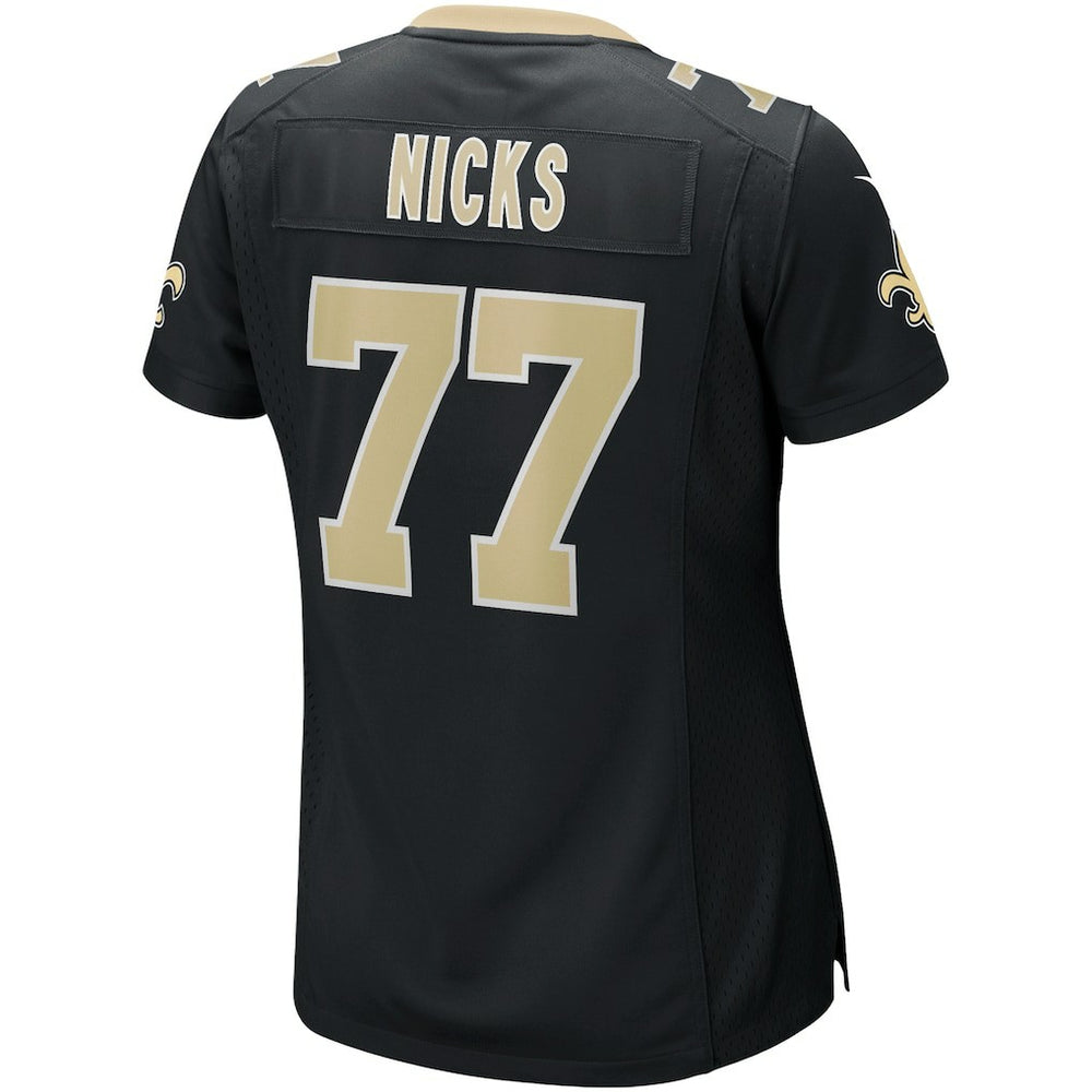Carl Nicks New Orleans Saints Women's Game Retired Player Jersey Black - Nike