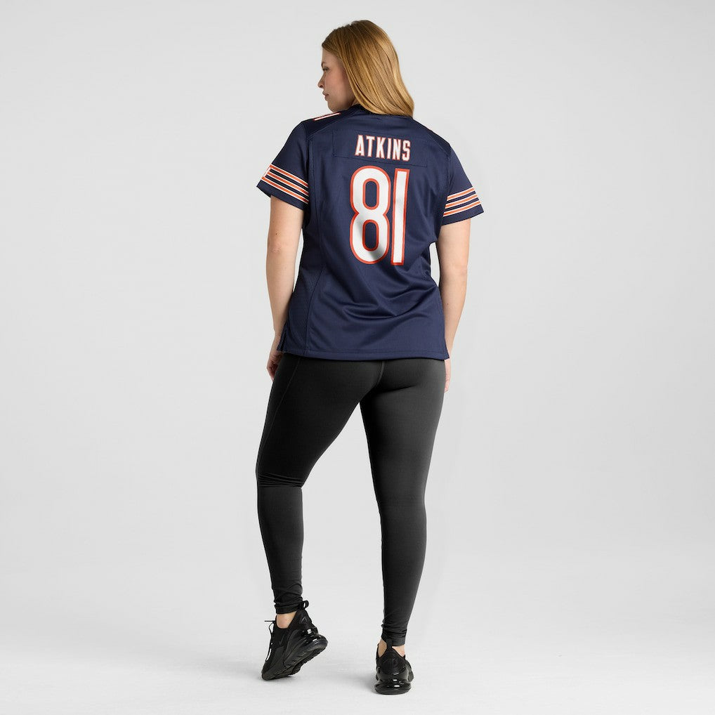 Doug Atkins Chicago Bears Women's Game Retired Player Jersey Navy - Nike
