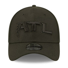 Atlanta Falcons New Era Black On Black Alternate Logo 39THIRTY Flex Hat - NFL
