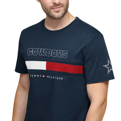 Dallas Cowboys Tommy Hilfiger Insert T-Shirt Navy - NFL