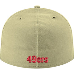 San Francisco 49ers New Era Omaha Throwback 59FIFTY Fitted Hat Gold - NFL