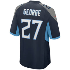 Eddie George Tennessee Titans Game Retired Player Jersey Navy - Nike