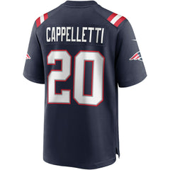 Gino Cappelletti New England Patriots Game Retired Player Jersey Navy - Nike