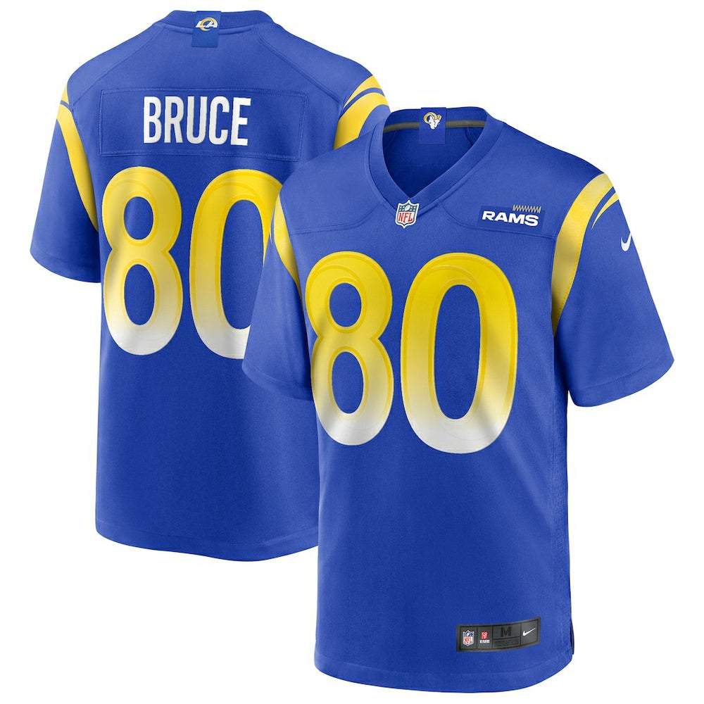 Isaac Bruce Los Angeles Rams Game Retired Player Jersey Royal - Nike