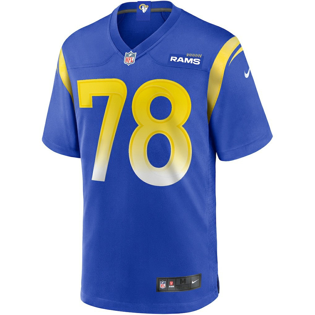 Jackie Slater Los Angeles Rams Game Retired Player Jersey Royal - Nike