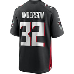 Jamal Anderson Atlanta Falcons Game Retired Player Jersey Black - Nike