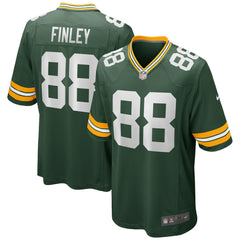 Jermichael Finley Green Bay Packers Game Retired Player Jersey Green - Nike