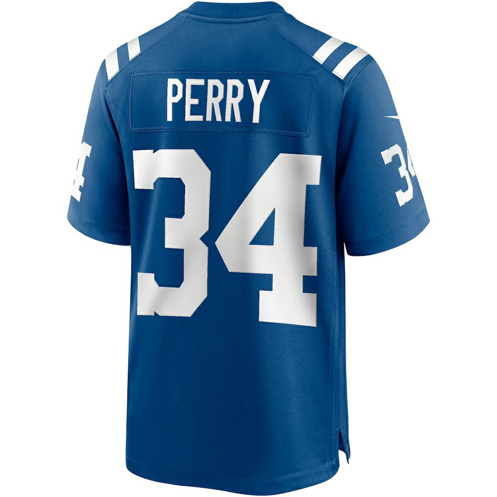 Joe Perry Indianapolis Colts Game Retired Player Jersey Royal - Nike