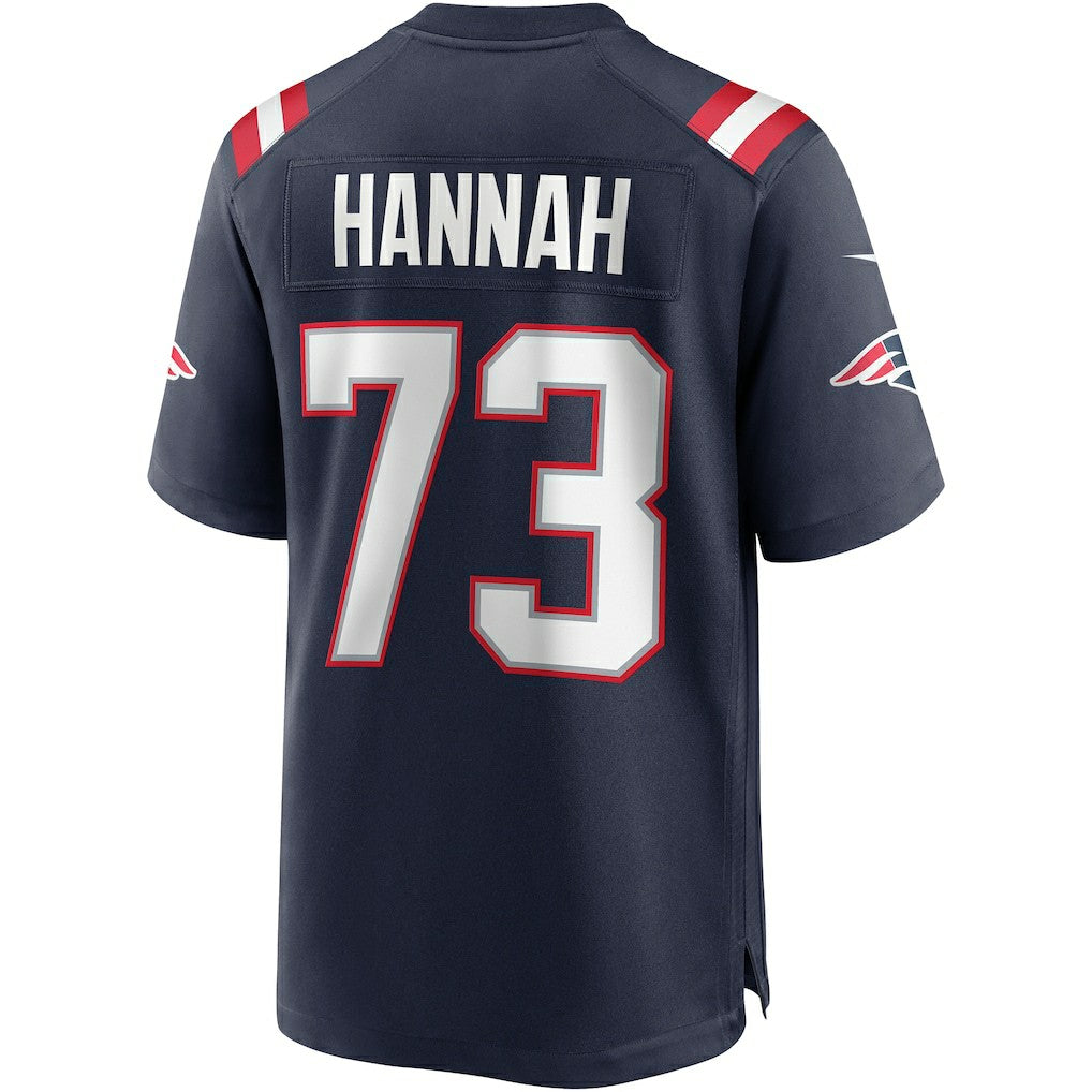 John Hannah New England Patriots Game Retired Player Jersey Navy - Nike