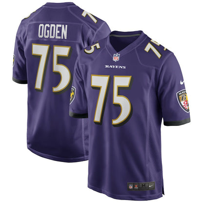 Jonathan Ogden Baltimore Ravens Game Retired Player Jersey - Purple | NFL Jerseys
