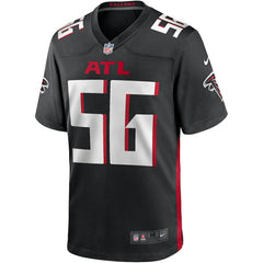 Keith Brooking Atlanta Falcons Game Retired Player Jersey Black - Nike