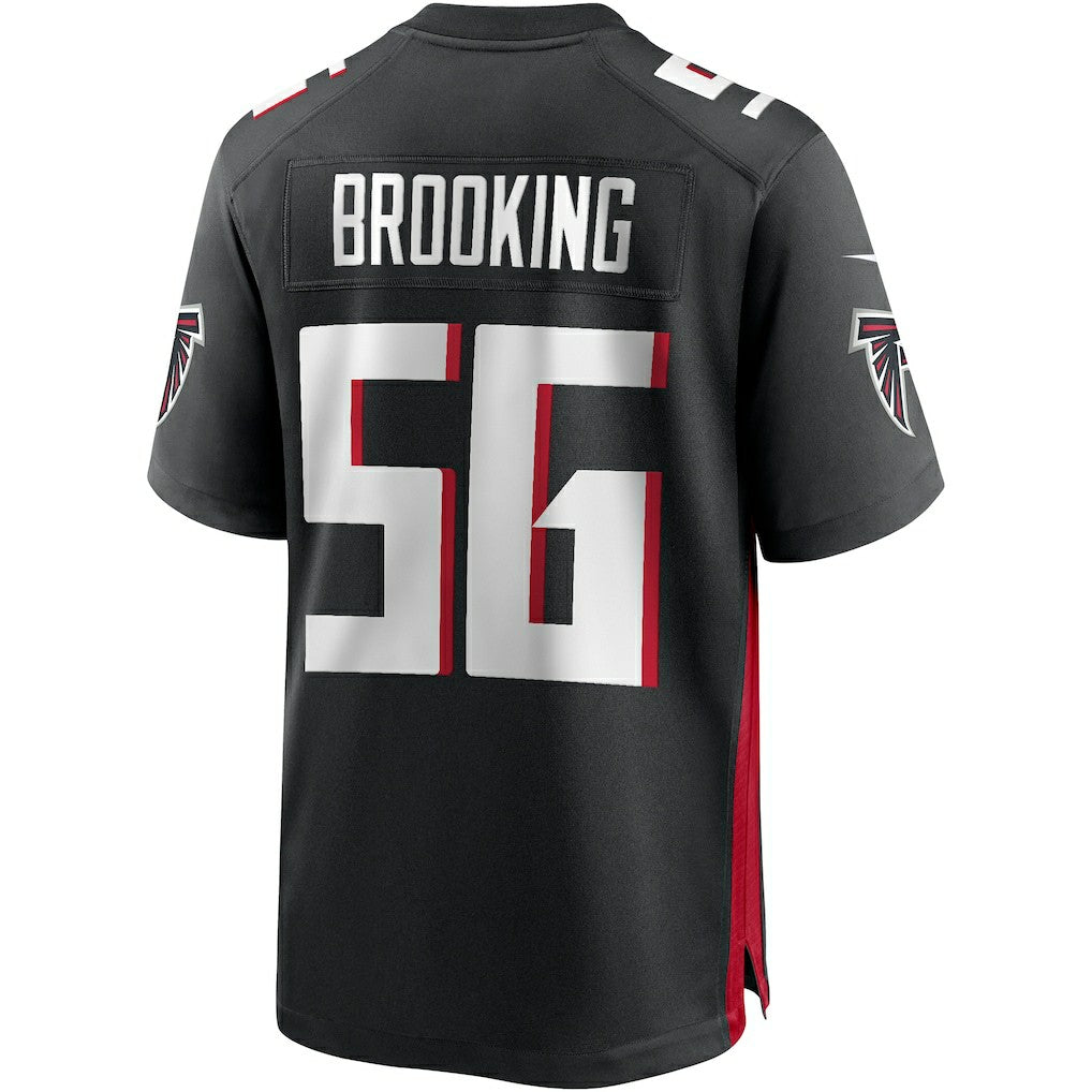 Keith Brooking Atlanta Falcons Game Retired Player Jersey Black - Nike