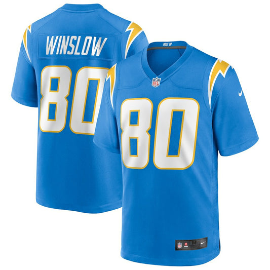 Kellen Winslow Los Angeles Chargers Game Retired Player Jersey - Powder Blue | NFL Jerseys
