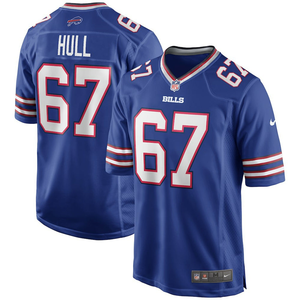 Kent Hull Buffalo Bills Game Retired Player Jersey Royal - Nike