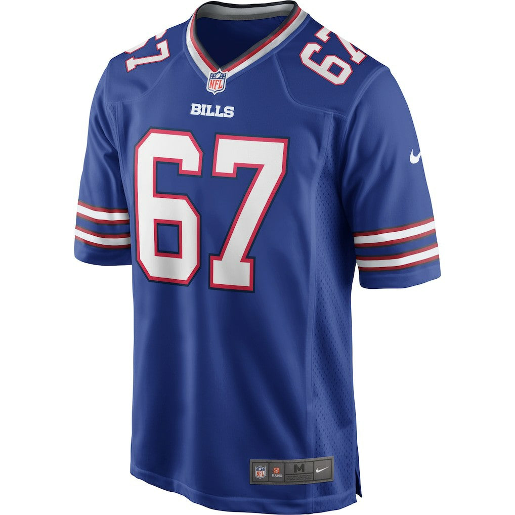 Kent Hull Buffalo Bills Game Retired Player Jersey Royal - Nike