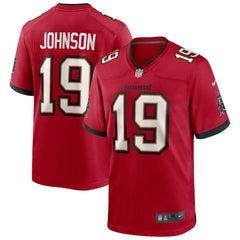 Keyshawn Johnson Tampa Bay Buccaneers Game Retired Player Jersey Red - Nike