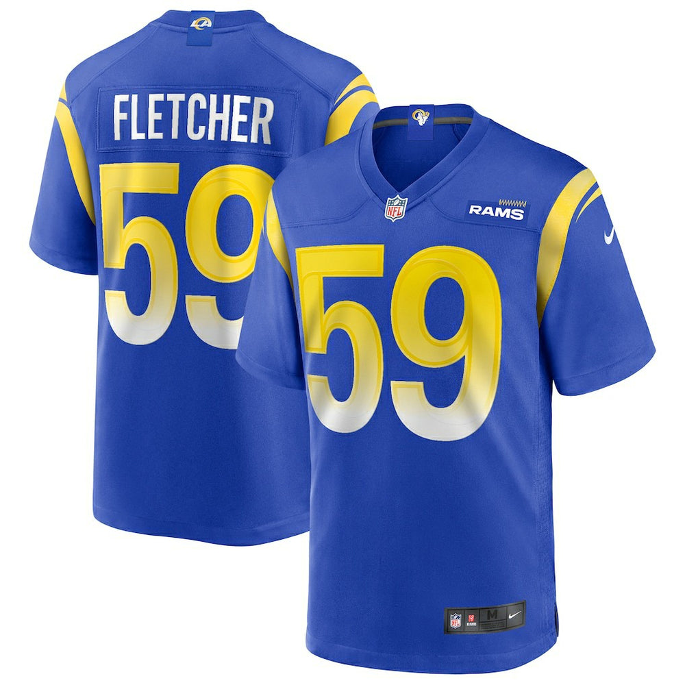 London Fletcher Los Angeles Rams Game Retired Player Jersey Royal - Nike