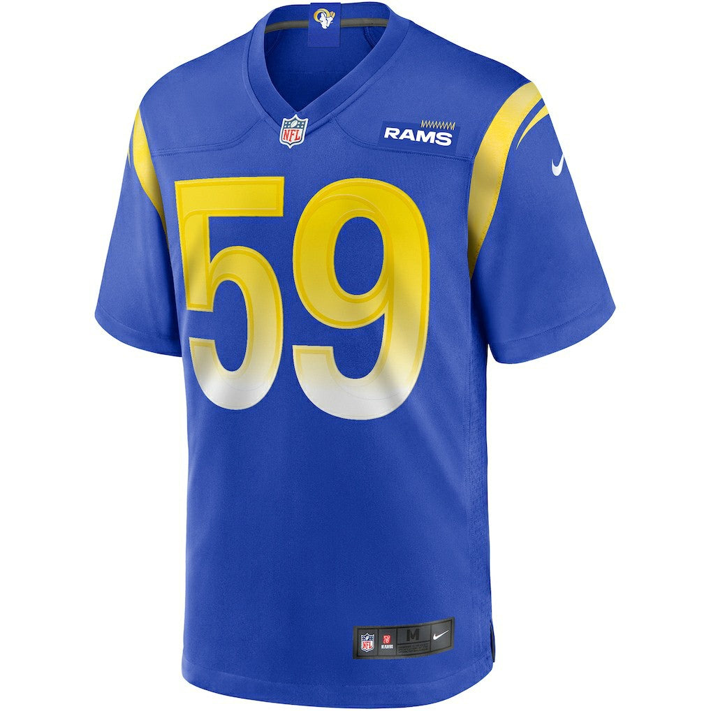 London Fletcher Los Angeles Rams Game Retired Player Jersey Royal - Nike