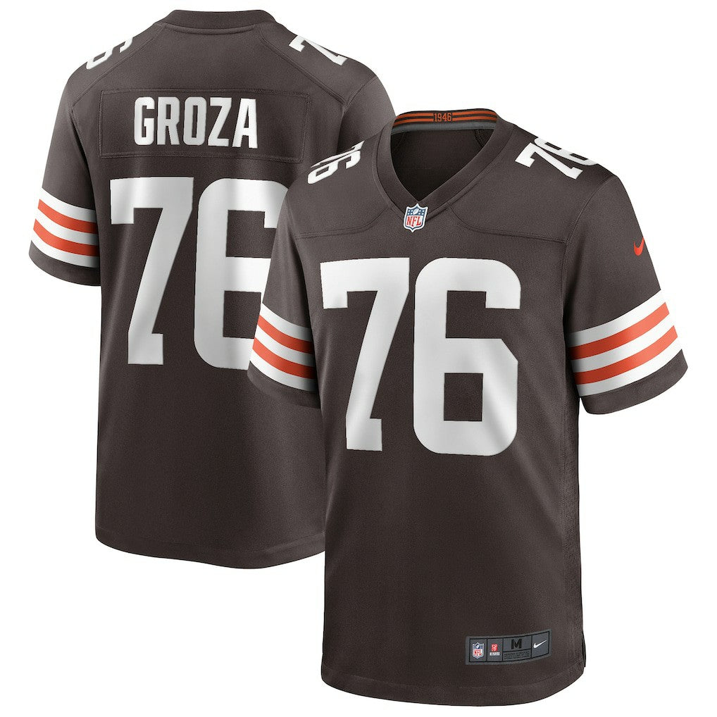 Lou Groza Cleveland Browns Game Retired Player Jersey Brown - Nike