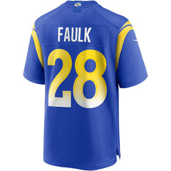 Marshall Faulk Los Angeles Rams Game Retired Player Jersey Royal - Nike