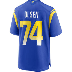 Merlin Olsen Los Angeles Rams Game Retired Player Jersey Royal - Nike