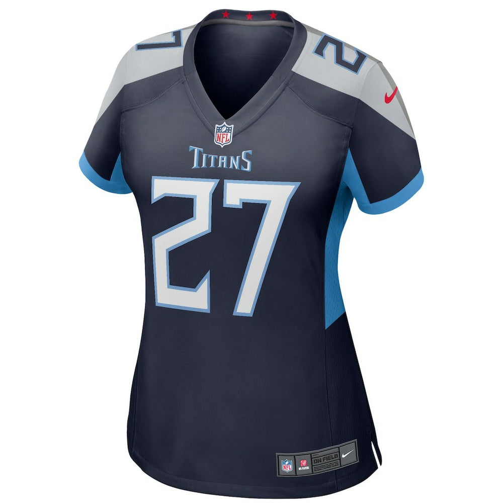 Eddie George Tennessee Titans Women's Game Retired Player Jersey Navy - Nike