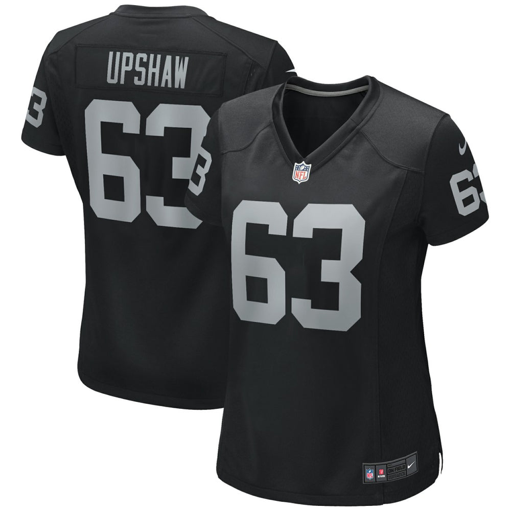 Gene Upshaw Las Vegas Raiders Women's Game Retired Player Jersey Black - Nike