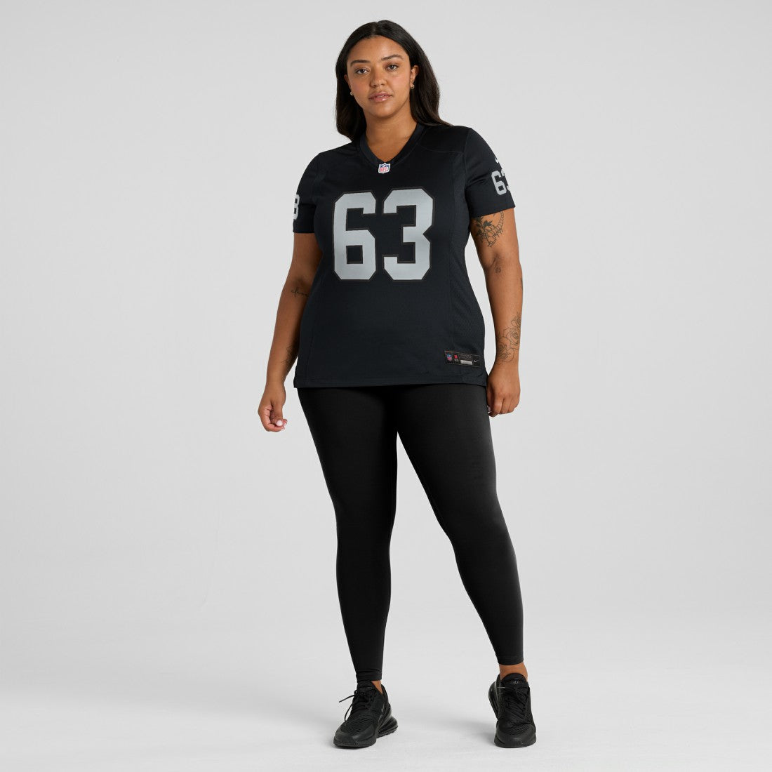 Gene Upshaw Las Vegas Raiders Women's Game Retired Player Jersey Black - Nike