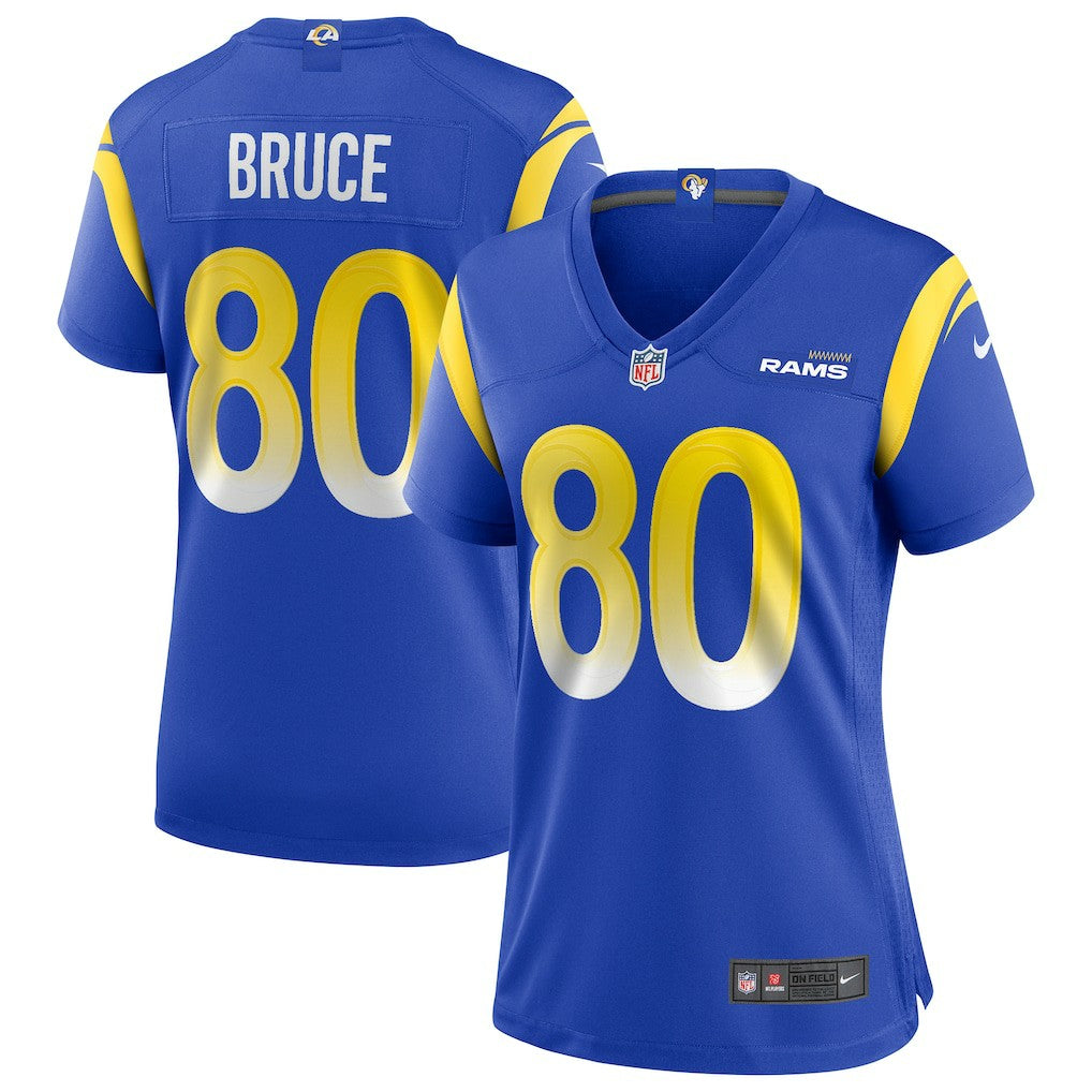 Isaac Bruce Los Angeles Rams Women's Game Retired Player Jersey Royal - Nike