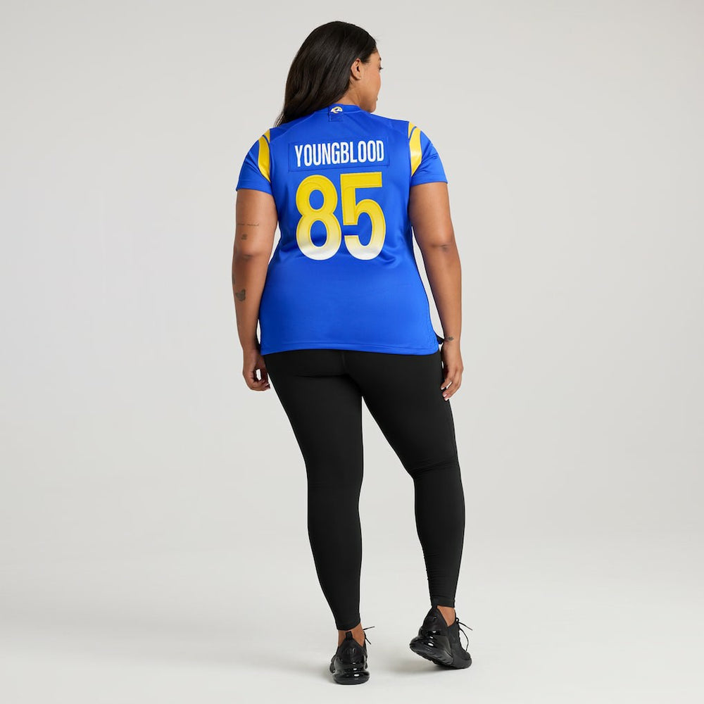 Jack Youngblood Los Angeles Rams Women's Game Retired Player Jersey Royal - Nike