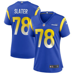 Jackie Slater Los Angeles Rams Women's Game Retired Player Jersey Royal - Nike